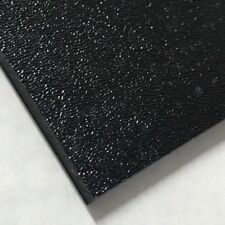 Abs Black Plastic Sheet 116 X 12 X 24 Textured 1 Side Vacuum Forming