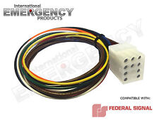12 Pin Connector Plug Harness Power Cable For Federal Signal Siren Pa 300 Ss2000