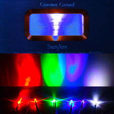 5mm Led Lights 9v 12v Pre Wired Light Emitting Diode Lamp White Red Blue 10pcs