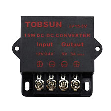 Dc Dc 12v 24v To 5v 3a Step Down Regulator Module 15w Voltage Converter Meter