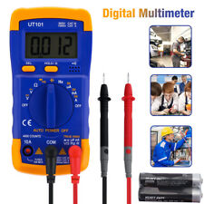 Pro Digital Multimeter Meter Volt Tester Electric Ohm Ac Dc Rms Auto Range Tool