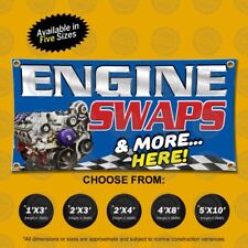 Engine Swaps Amp More Here Open Sign Display Auto Mechanic Shop Repair Service Fix