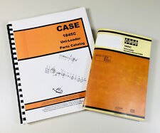 J I Case 1845c Uni Loader Parts And Operators Manual Catalog Skid Steer Assembly