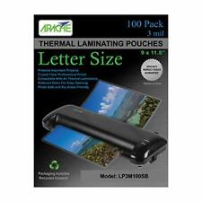 Laminating Pouches Thermal Laminator Sheets Film A4 Letter Size 100 Pack 3 Mil