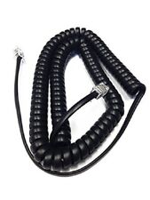 New 12 Foot Black Handset Cord For Nec Dsx Dth Dtp Dtu Dtl Dtr Itr Series Phone