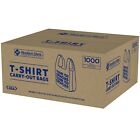 T-shirt Thank You Plastic Grocery Store Shopping Carry Out Bag 1000ct Free Ship