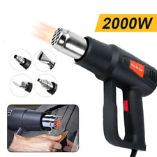 2000w Electric Hot Air Gun Power Tool Heat Gun Soldering Wrap Blower Heater Us