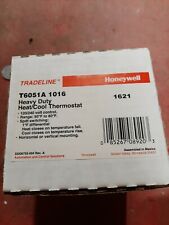 Honeywell T6051a1016 Industrial Control System Heavy Duty Heatcool Thermostat