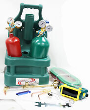 Professional Hvac Oxygen Acetylene Oxy Welding Cutting Torch Kit Withgas Tank