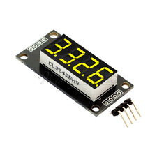 036 7 Segment Tm1637 4 Bit Digital Tube Led Yellow Display Module For Arduino