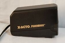 X Acto Powerhouse Electric Pencil Sharpener Quality Black