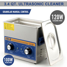 32l Manual Ultrasonic Cleaner Ultra Sonic Bath Timer Jewellery Cleaning Tool