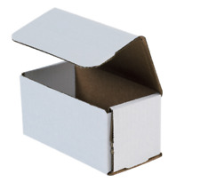 1 200 Choose Quantity 6x3x3 Corrugated White Mailers Packing Boxes 6 X 3 X 3