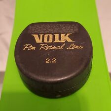 Volk 22 Pan Retinal Lens Indirect Ophthalmoscope Lens Ophthalmology Lens