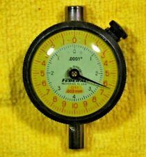 Federal Dial Indicator O1l 0025 Range 0001 And 002mm 15 Face