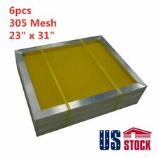 Usa Silk Screen Frame 305 Yellow Mesh 23 X 31 Tubing 1x 15