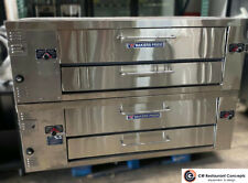 Used Bakers Pride Y600 Pizza Oven Double Stack