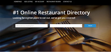 Restaurant Directory Beautiful Website Free Installation Hosting