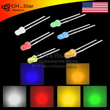 6colors 120pcs 3mm Led Diodes Diffused White Red Green Blue Orange Mix Kits