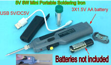 Set Soldering Iron 5v 8w Dual Powered Batterymobile Power Welding Repair Tools