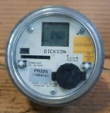 Dickson Pr325 11054101 Data Logger Pressure Range 0 300 Psi Powers On J284