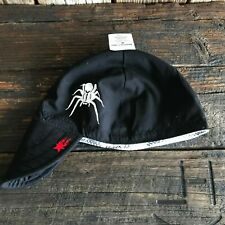 Spider Glow N Dark Black Welding Hat Hats Cap Biker Hood Helmet Tarantula