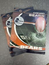 Chicago Bears Folders Portfolio 4 Pack Nwt For Binder