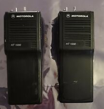 2 Motorola Ht1000 Handheld Radio Model H01kdc9aa3dn