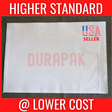 1000 Pcs 7x10 Clear Plain Packing Slip Invoice Shipping Label Envelope Pouch Bag