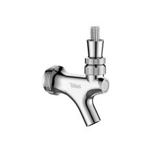 Talos Draft Beer Faucet Beer Tap Chrome Plated Brass For Kegerator Tower S11