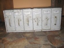 Vintage Industrial Factory Metal 6 Drawer Stacking File Cabinet Steampunk Parts