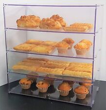 4 Compartment Tray Bakery Pastry Pastries Display Case Cafe Hotel Counter Food