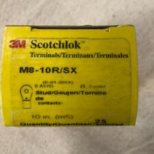 3m Scotchlok Ring Non Insulated M8 10rsx 25 Per Box Lot Of 9