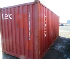 Used 20 Dry Van Steel Storage Container Shipping Cargo Conex Seabox Charleston