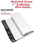 11000 Multi Pack 19x24 White Poly Mailers Shipping Envelopes Self Sealing Bags