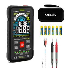 Kaiweets Km601ht112b Digital Multimeter 9999 Counts Ac Dc Voltage Current Meter