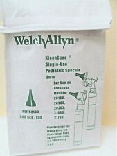 Welch Allyn Kleen Spec 3mm Pediatric Specula 52133 Total Of 500 Pcs Per Bag