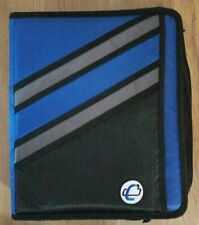 Case It Z Binder Two In One 15 Inch D Ring With Zippers Double Storage