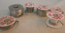 Lot Of Different Safe Flo Silver Solder Roll Vintage 2 Small