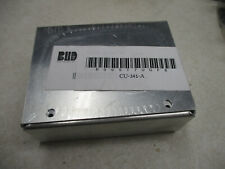 Bud Industries Cu 341 A Aluminum Converter Box 4 L X 3 W X 15 H Natural