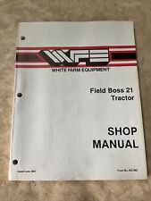 Original White Field Boss 21 Tractor Service Manual