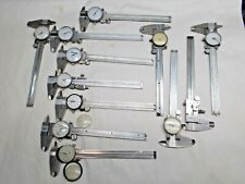 Lot Of 12 Dial Calipers For Parts Sold As Is Mitutoyo Starrett B Amp S Amp Others