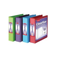 Cardinal 3 Ring Binders 2 Inch Binder With Round Rings Holds 475 Sheets Cl