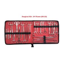 Large Surgical Kit 24 Pieces Veterinary Instrument For Animal Surgery Kit