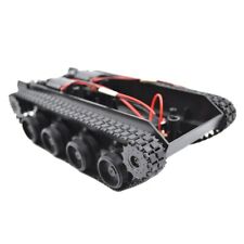 Rc Tank Smart Robot Tank Car Chassis Kit Rubber Track Crawler For Arduino 130