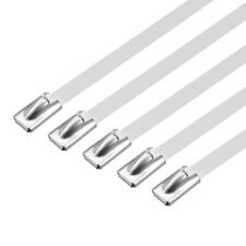 Usa 8 Stainless Steel Cable Ties 5 Pack 100lbs Free Shipping