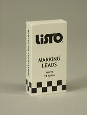 Listo Pencil Company Refill Lead Box Of 72 White