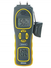 General Tools Mmh800 Moisture Meter Pin Type Or Pinless Temperature And Humidity