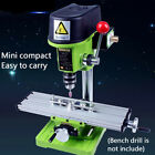 Mini Precision Milling Machine Fixture Worktable X Y Cross Bench Drill Vise Set