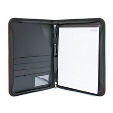 A4 Executive Conference Folder Portfolio Pu Leather Document Organiser Case Bag
